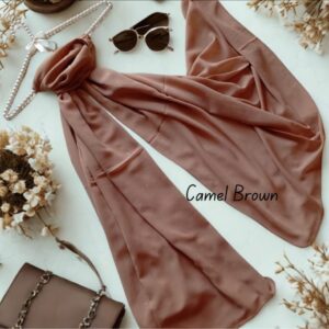 Light Shimmer Chiffon Scarf