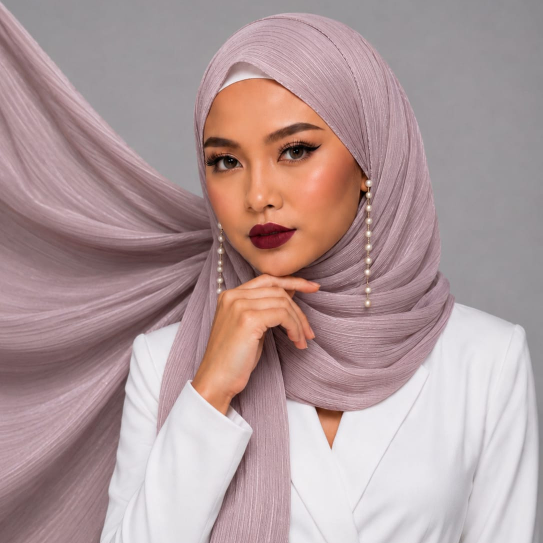 Luxury Silk Stole - Ivory